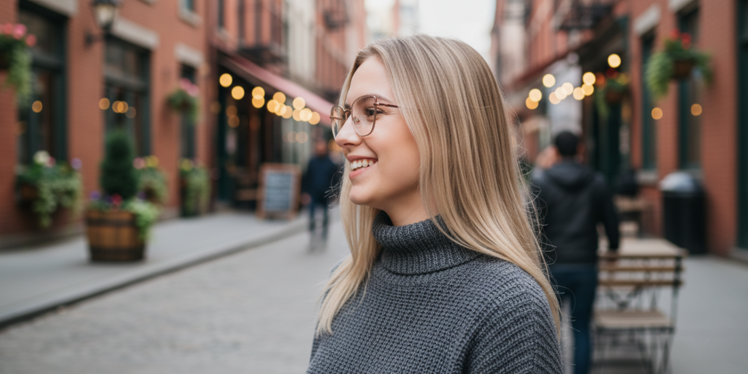 Full Rim Cat Eye Classic Eyeglasses PY7704