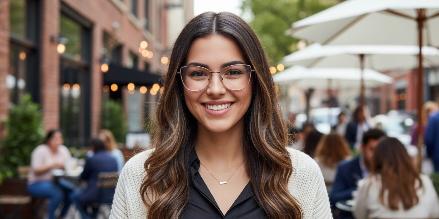 Full Rim Cat Eye Classic Eyeglasses PY7704