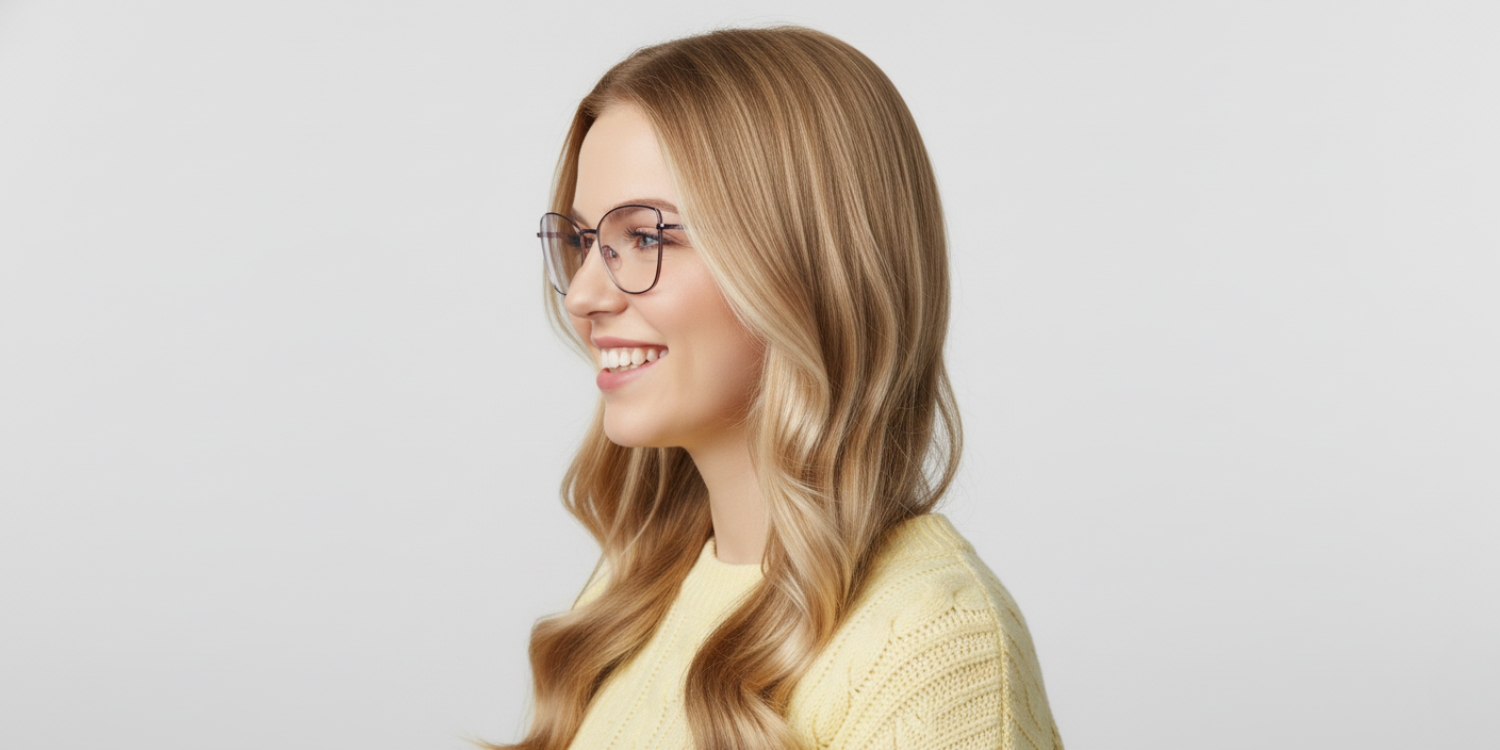 Full Rim Cat Eye Classic Eyeglasses PY7704