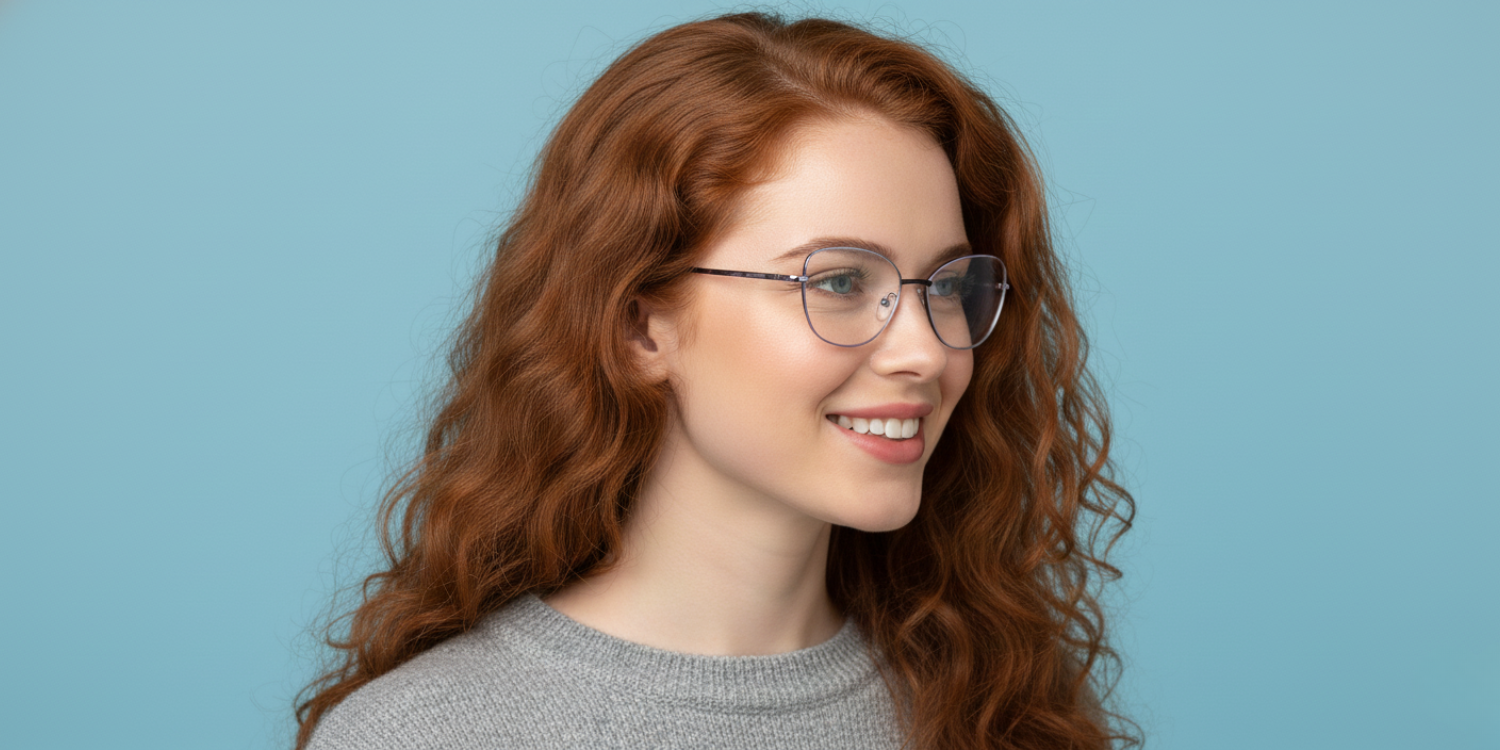 Full Rim Cat Eye Classic Eyeglasses PY7705