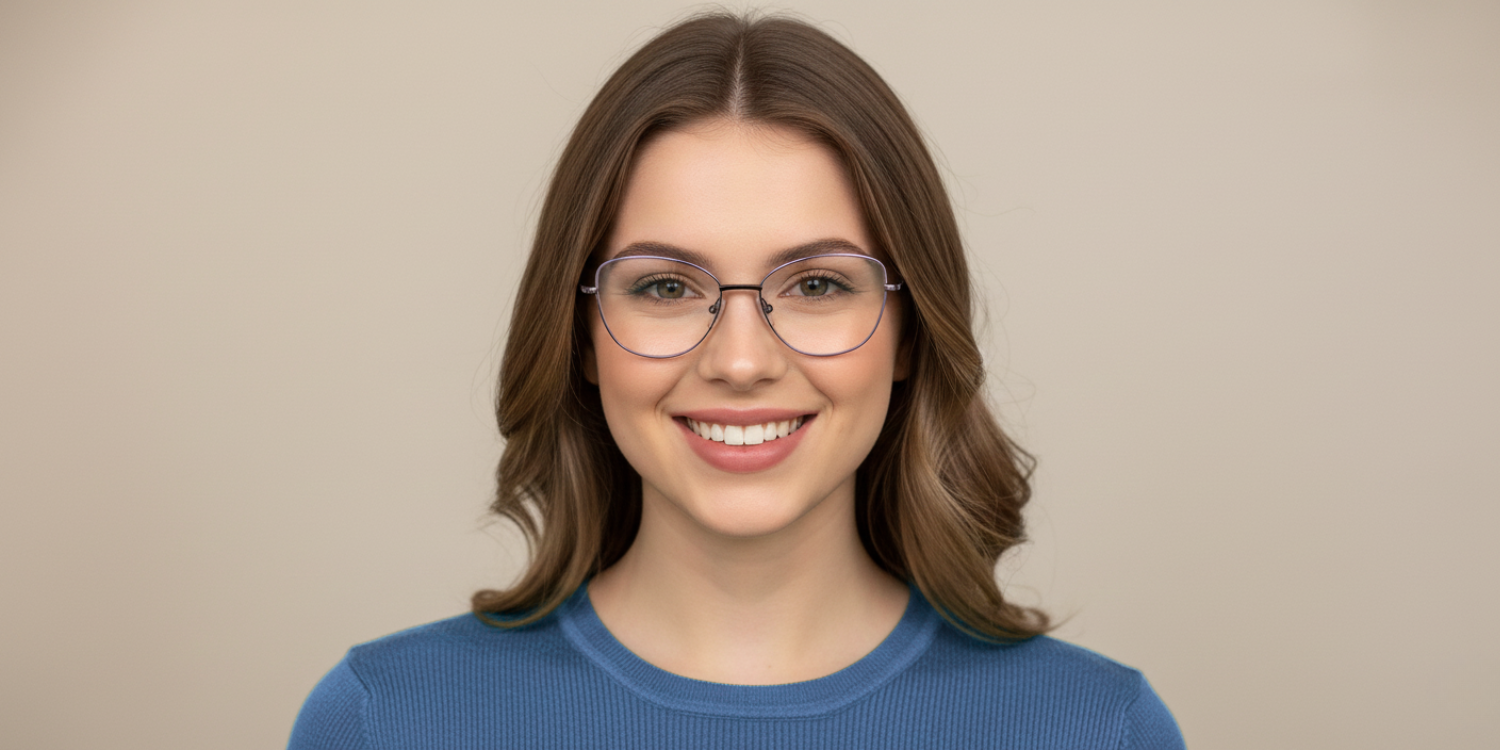 Full Rim Cat Eye Classic Eyeglasses PY7705