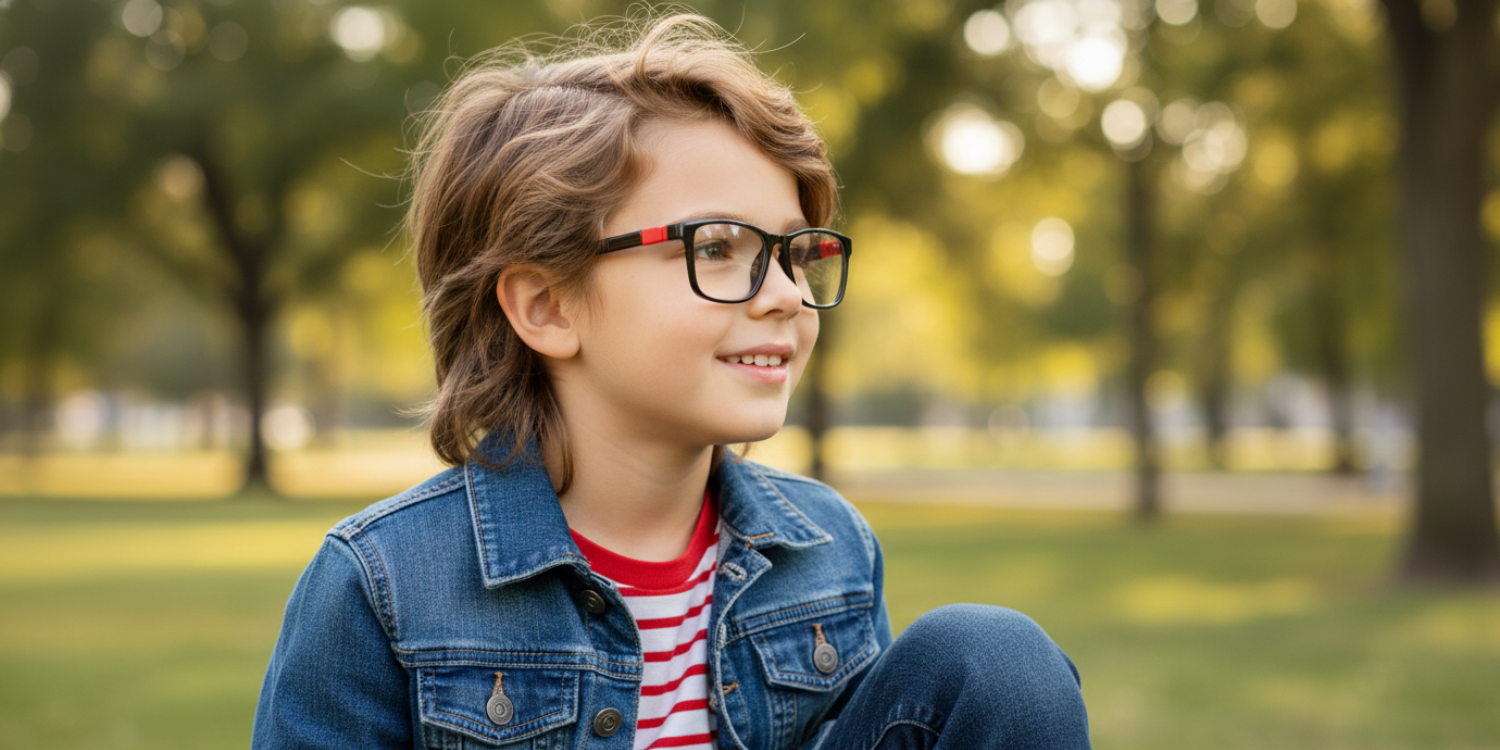 Full Rim Rectangle Eyeglasses RB8004