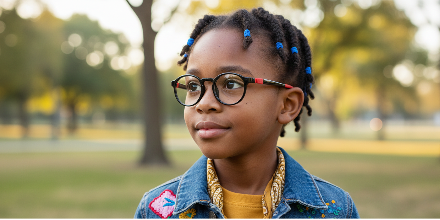 Full Rim Round Eyeglasses RB8007