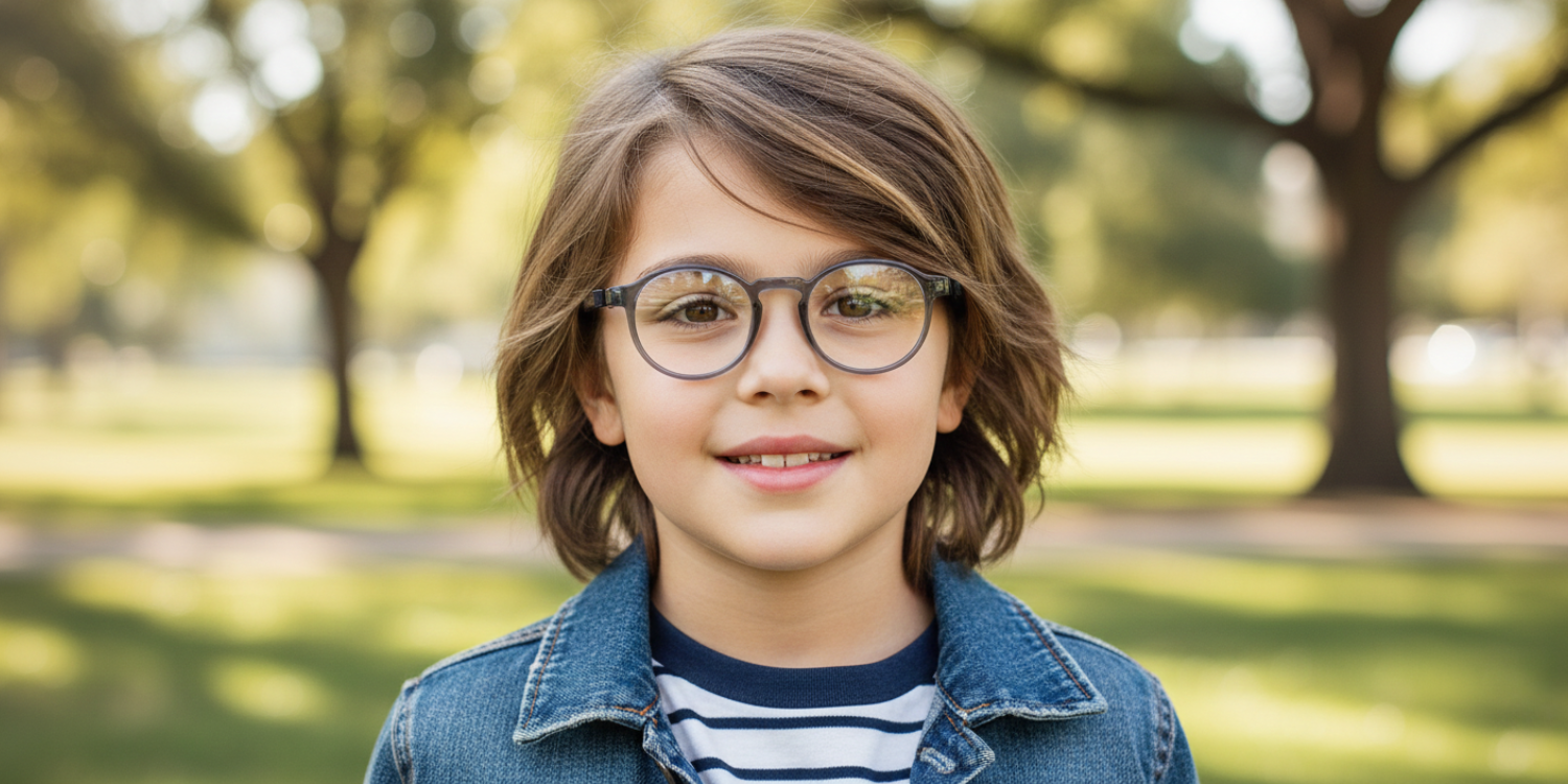 Full Rim Round Eyeglasses RB8007