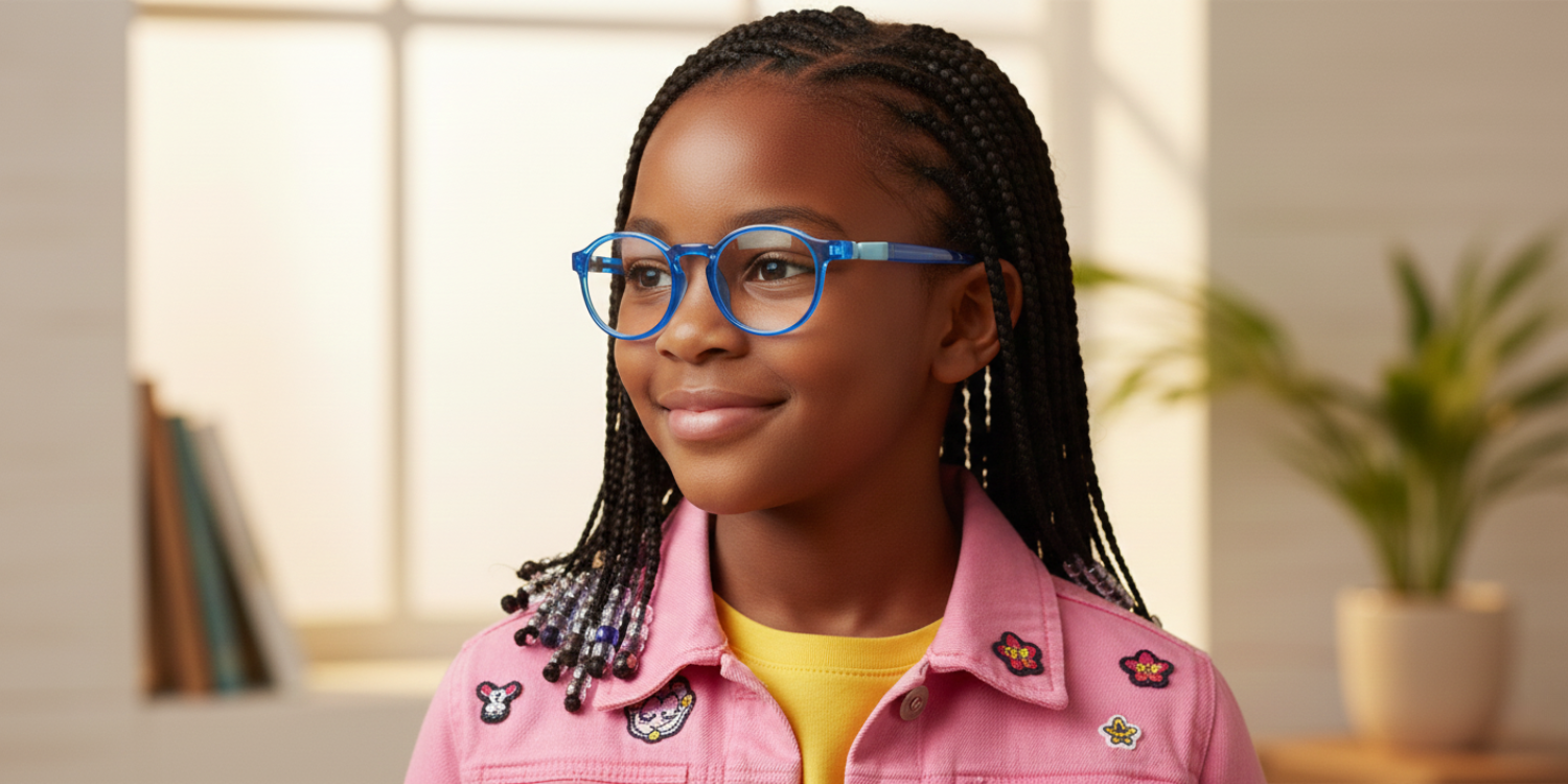 Full Rim Round Eyeglasses RB8007