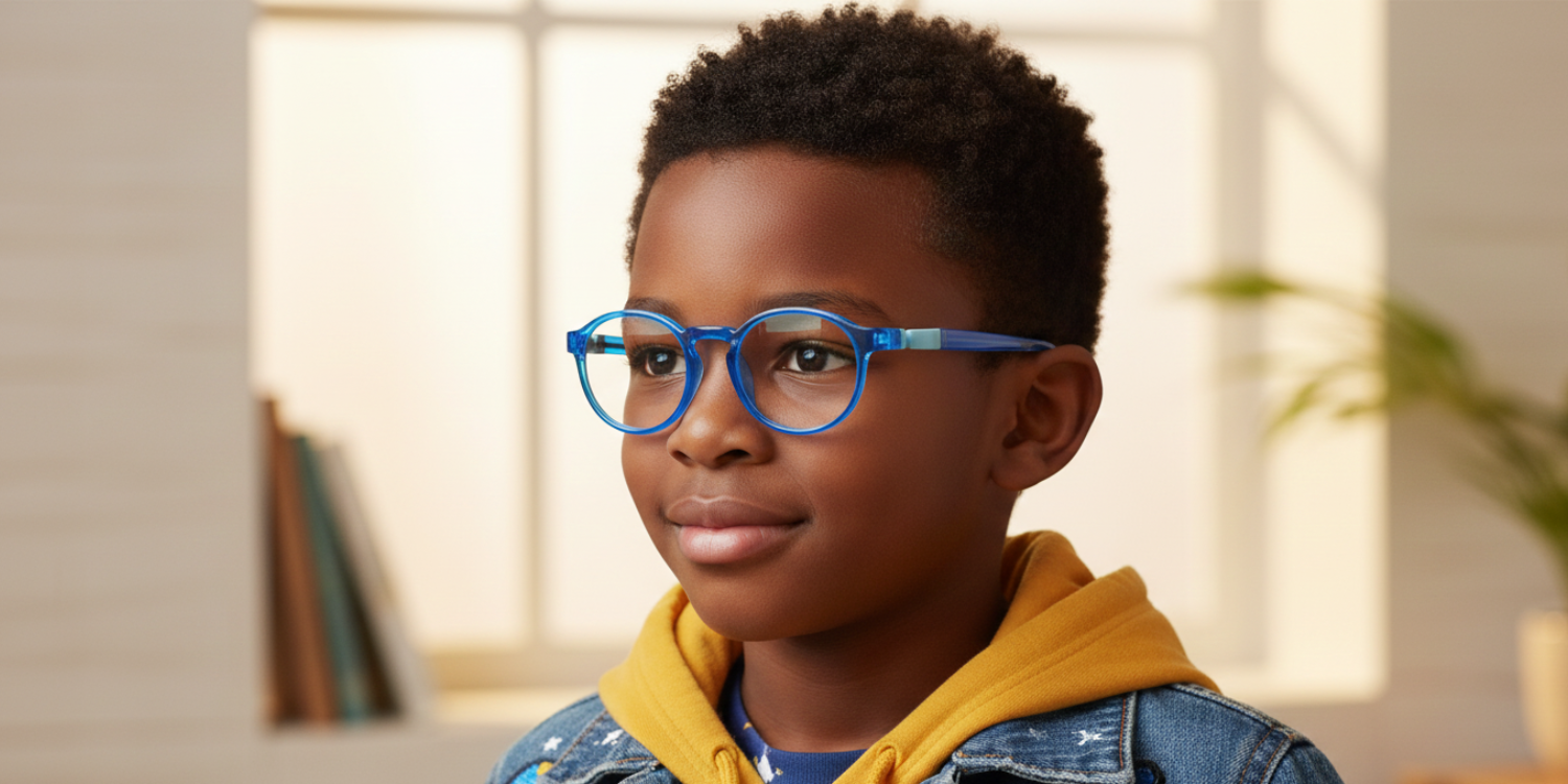 Full Rim Round Eyeglasses RB8007