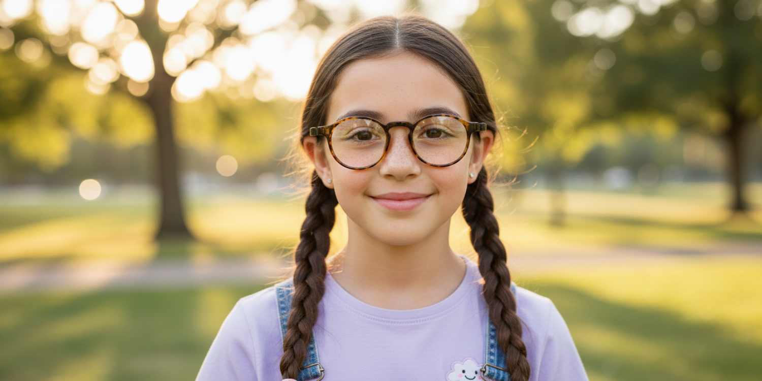 Full Rim Round Eyeglasses RB8007