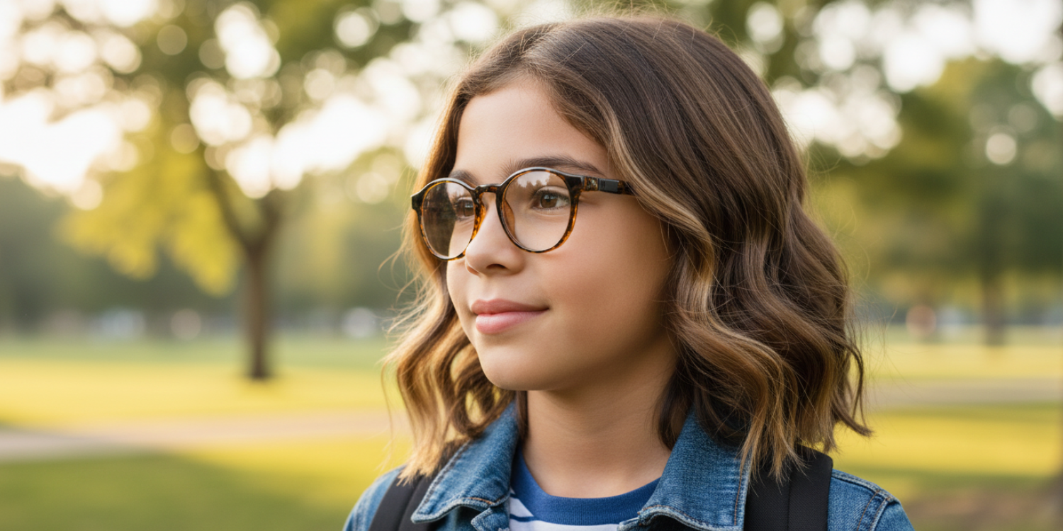 Full Rim Round Eyeglasses RB8007