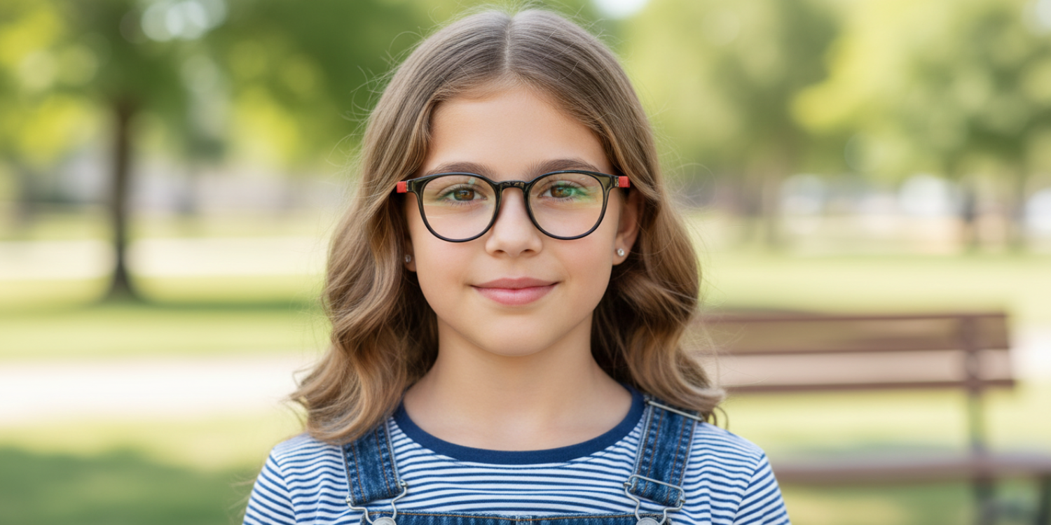 Full Rim Round Eyeglasses RB8011