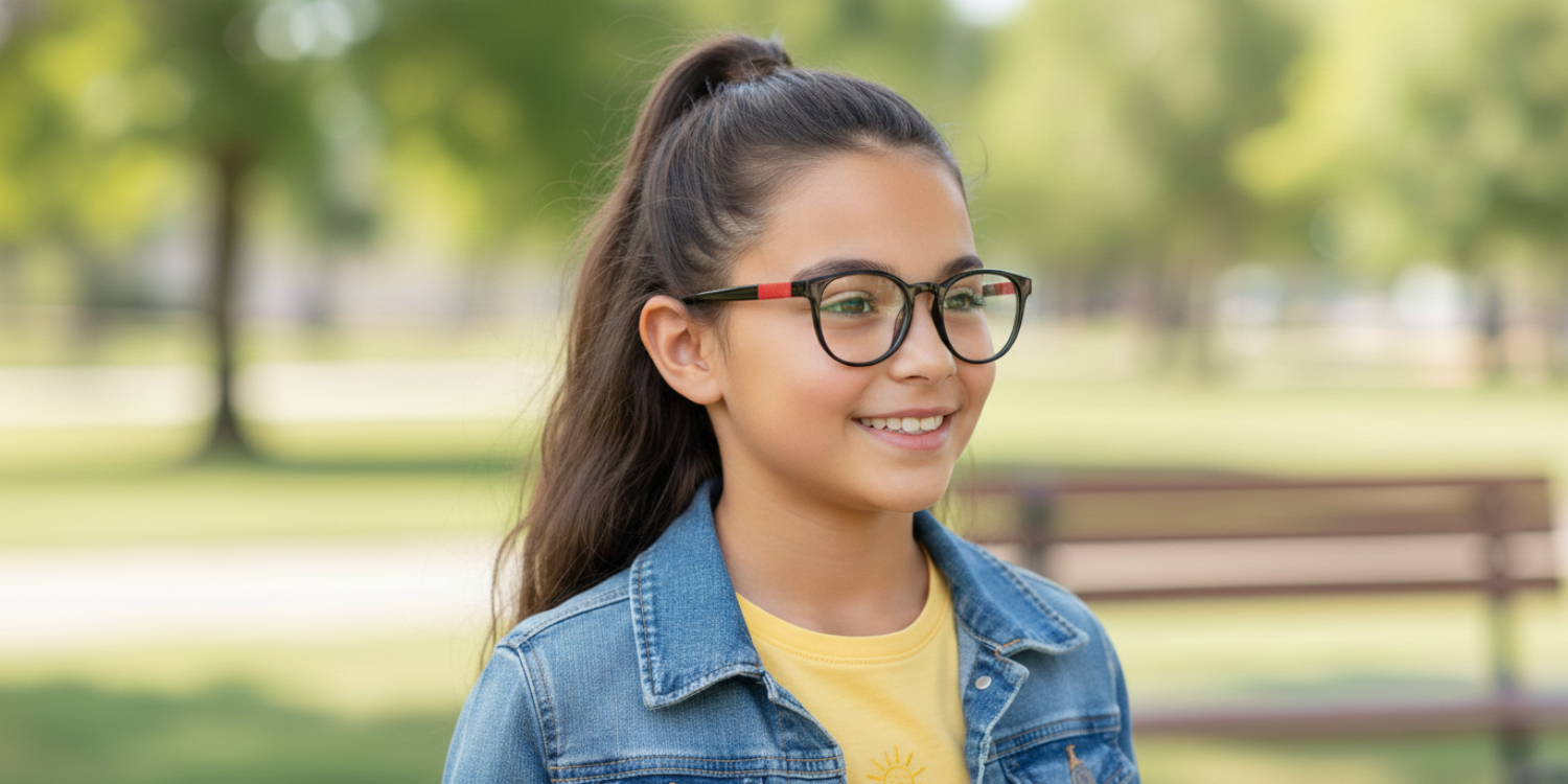 Full Rim Round Eyeglasses RB8011