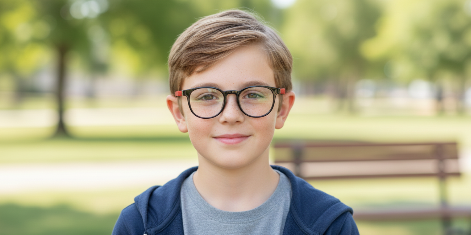 Full Rim Round Eyeglasses RB8011
