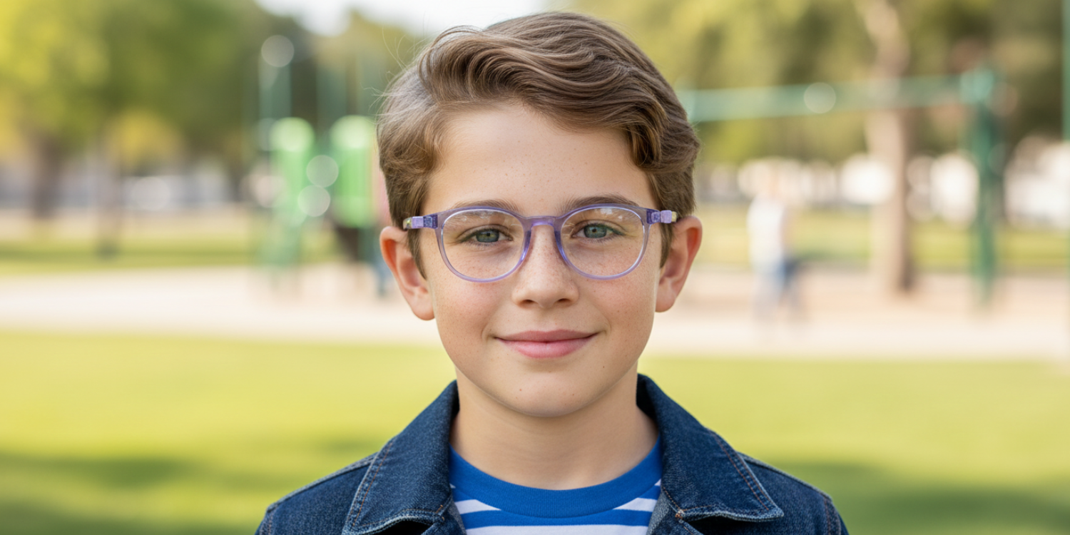 Full Rim Round Eyeglasses RB8011