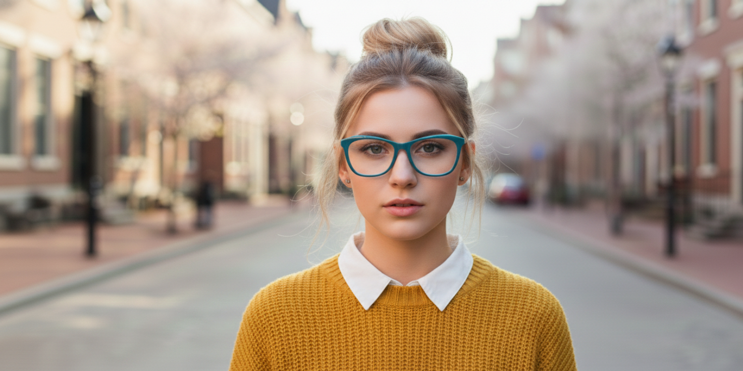 Full Rim Cat Eye Classic Eyeglasses RDA10002