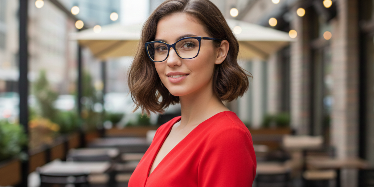 Full Rim Cat Eye Classic Eyeglasses RDA10003