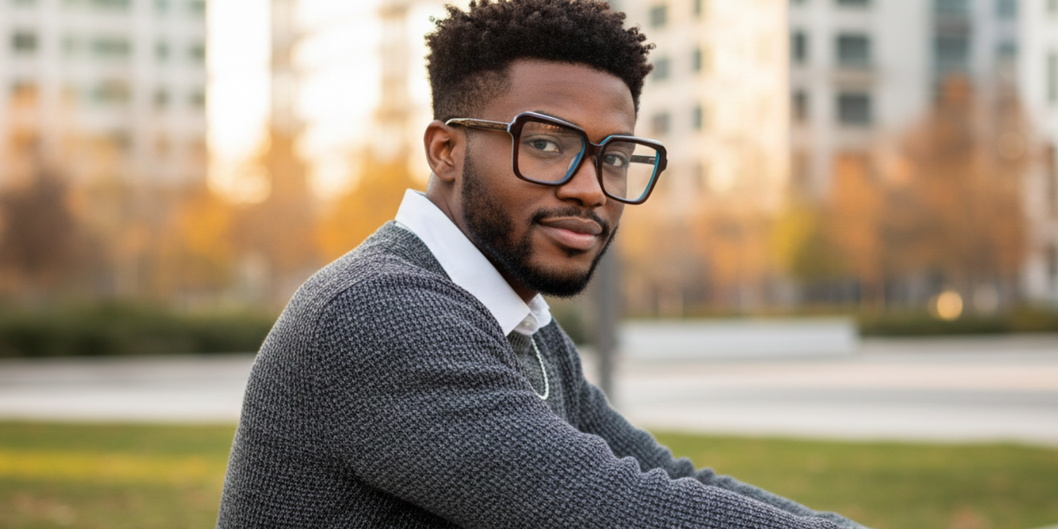 Full Rim Rectangle Classic Eyeglasses RDA10012