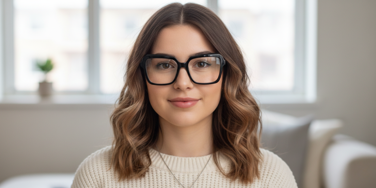 Full Rim Rectangle Classic Eyeglasses RDA10012