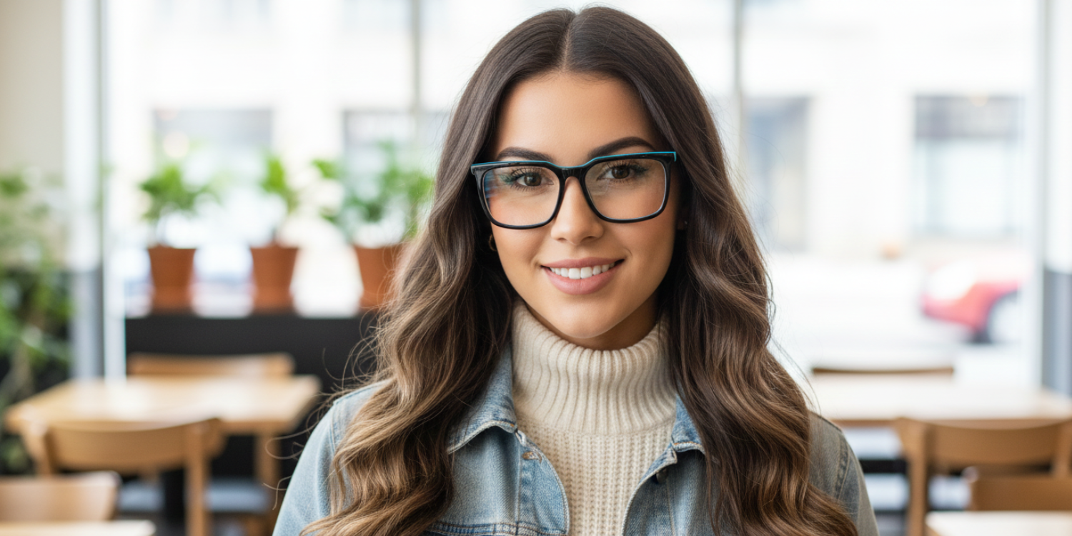 Full Rim Rectangle Classic Eyeglasses RDA10021