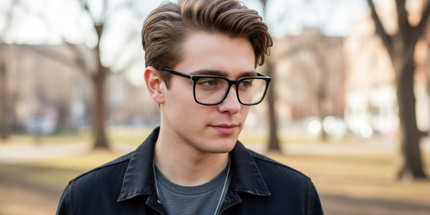 Full Rim Rectangle Classic Eyeglasses RDA10021