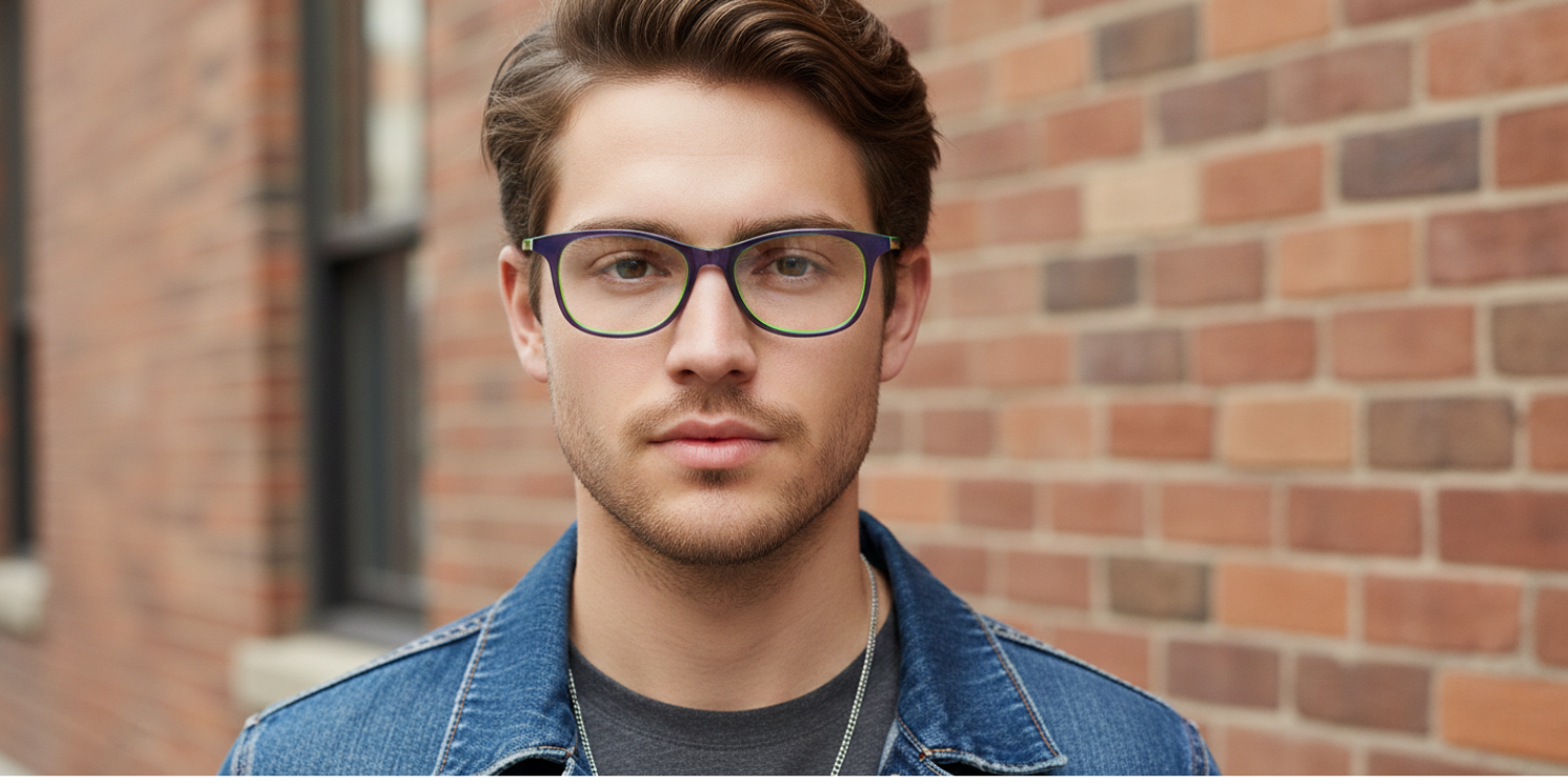 Full Rim Round Classic Eyeglasses RDA10043