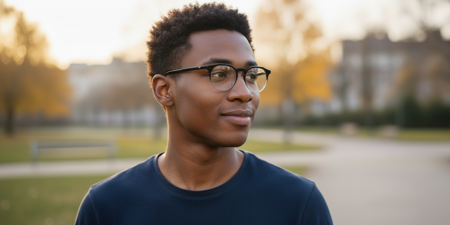 Full Rim Round Classic Eyeglasses RDA10051