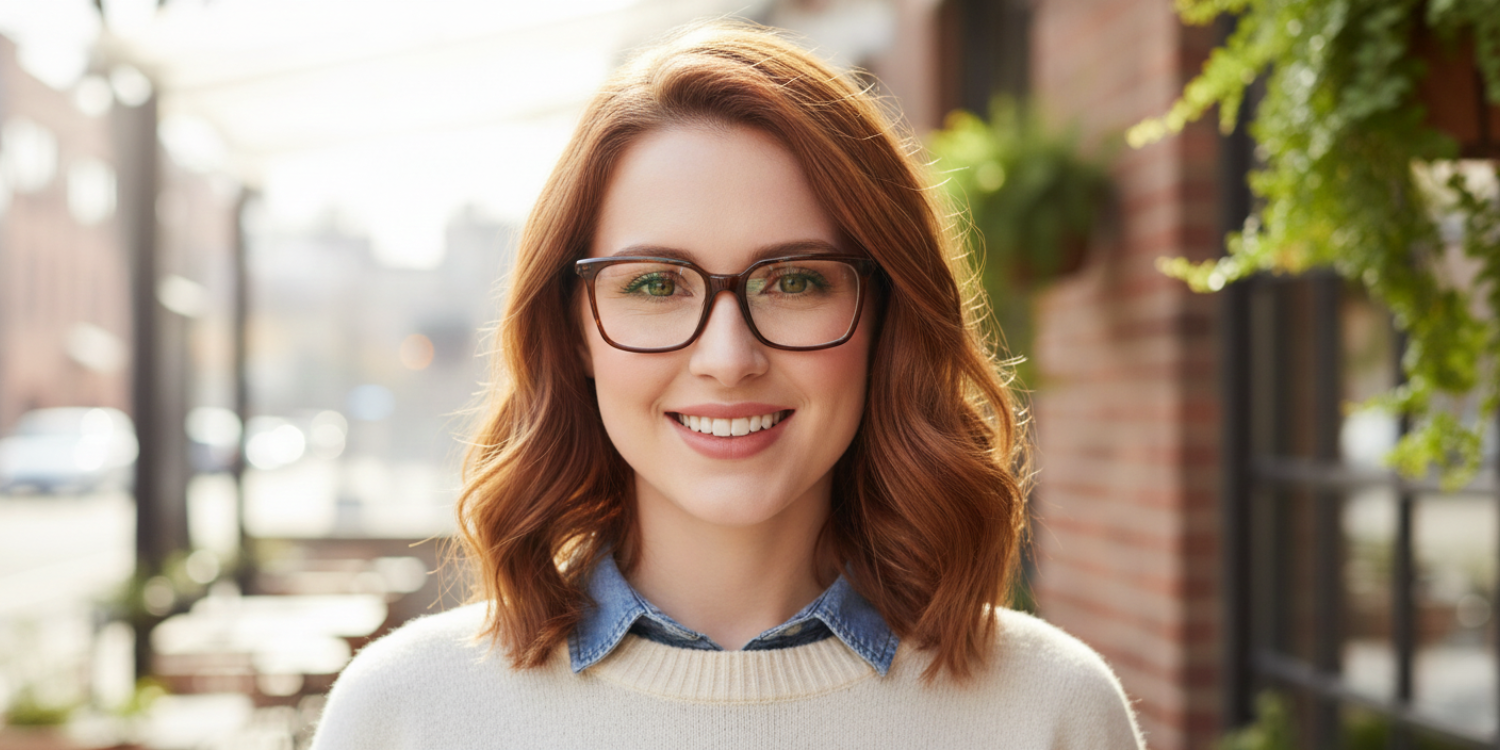 Full Rim Rectangle Classic Eyeglasses RDA10053