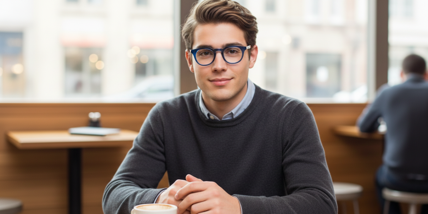 Full Rim Round Classic Eyeglasses RDA10055