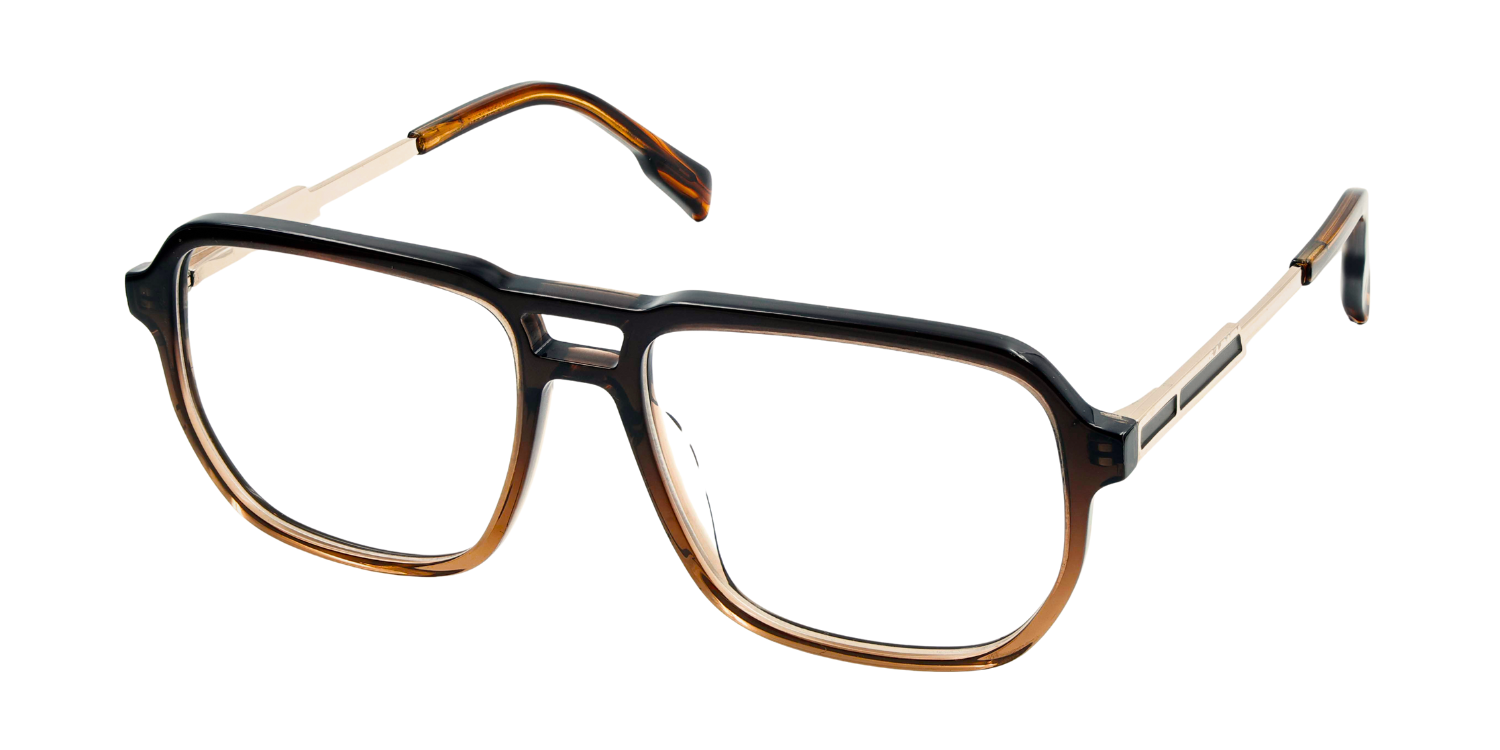 Full Rim Double Bridge Square Classic Eyeglasses RDA10141