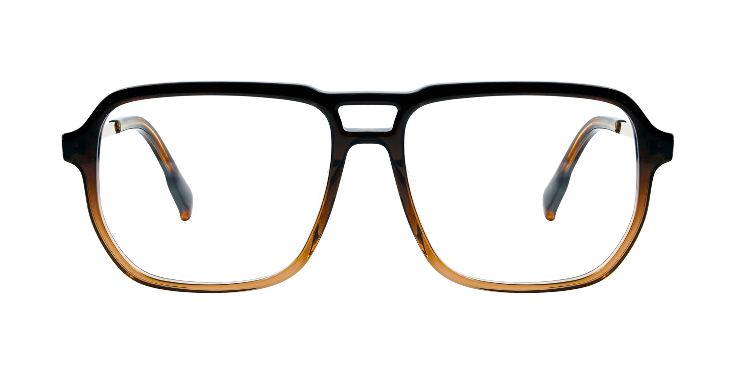 Full Rim Double Bridge Square Classic Eyeglasses RDA10141