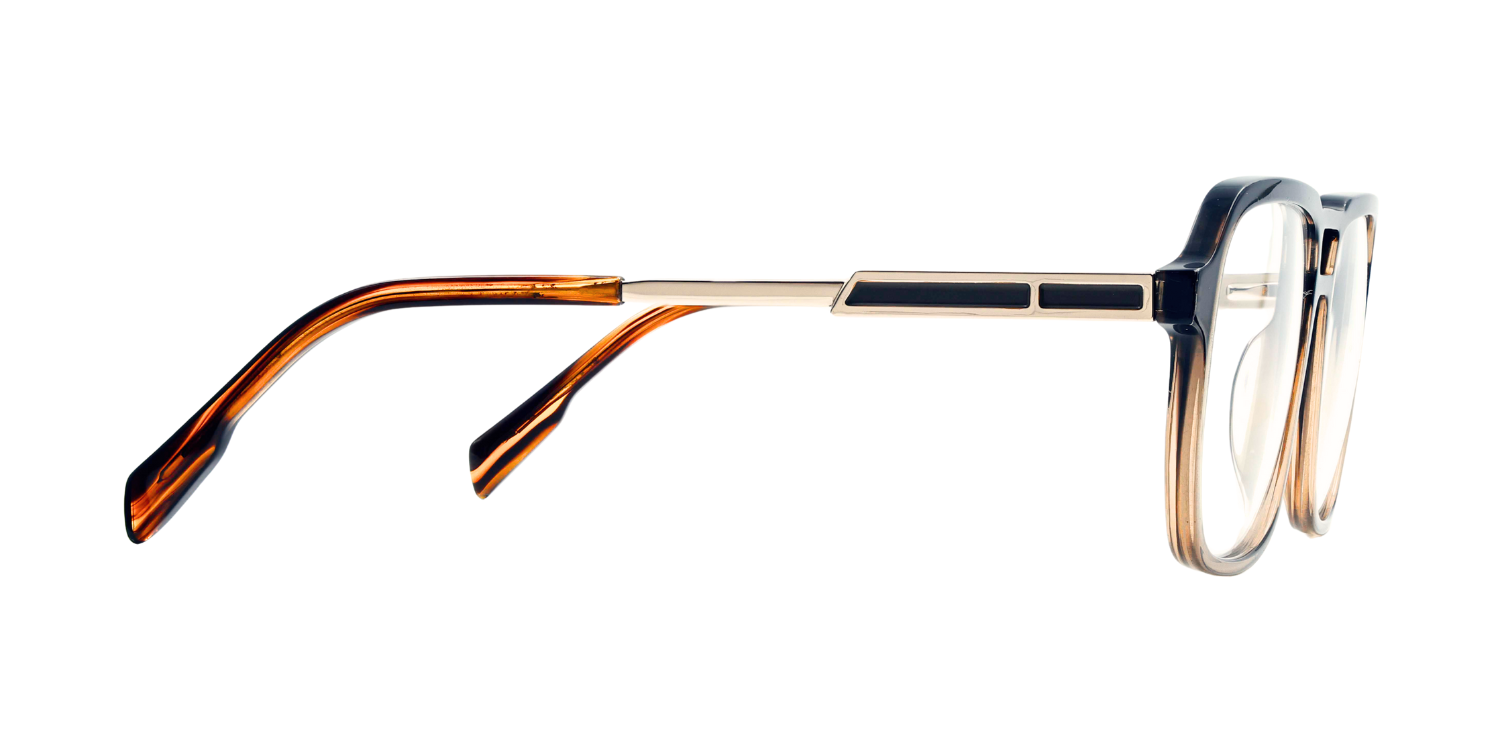 Full Rim Double Bridge Square Classic Eyeglasses RDA10141