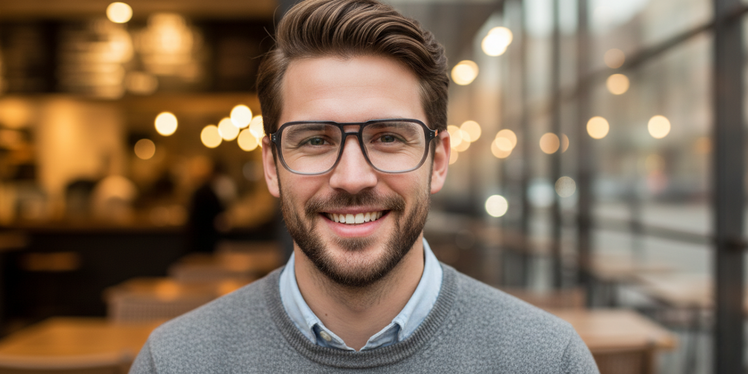 Full Rim Double Bridge Square Classic Eyeglasses RDA10141