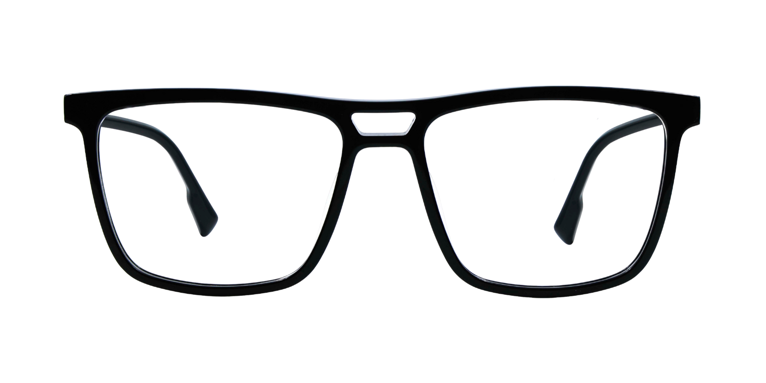 Full Rim Double Bridge Square Classic Eyeglasses RDA10142
