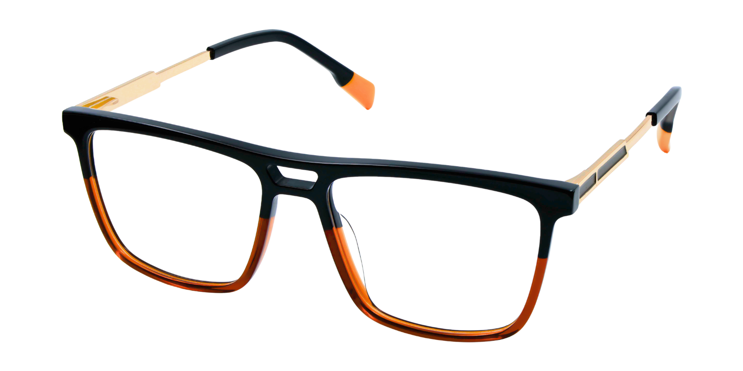 Full Rim Double Bridge Square Classic Eyeglasses RDA10142