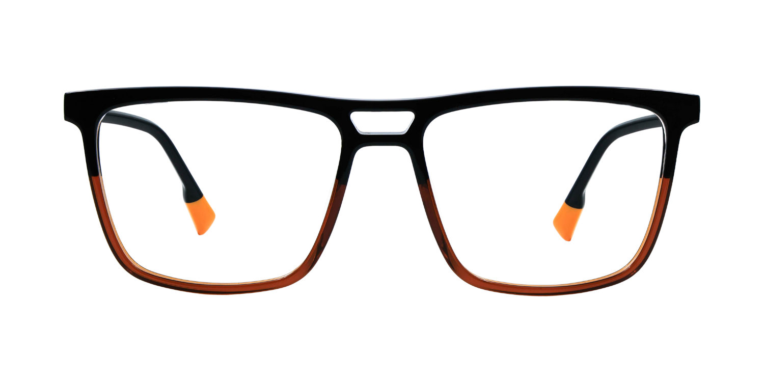 Full Rim Double Bridge Square Classic Eyeglasses RDA10142