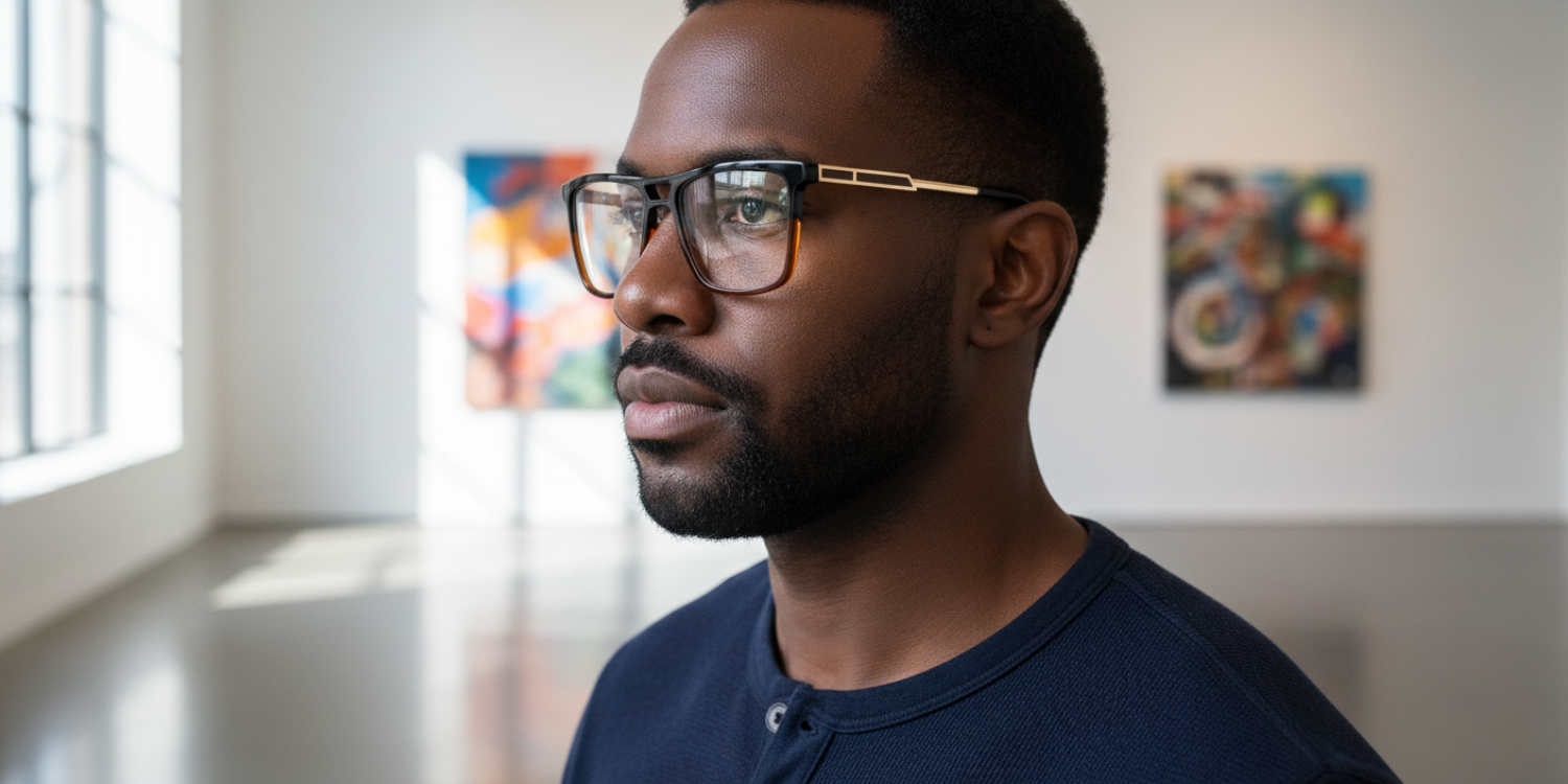 Full Rim Double Bridge Square Classic Eyeglasses RDA10142