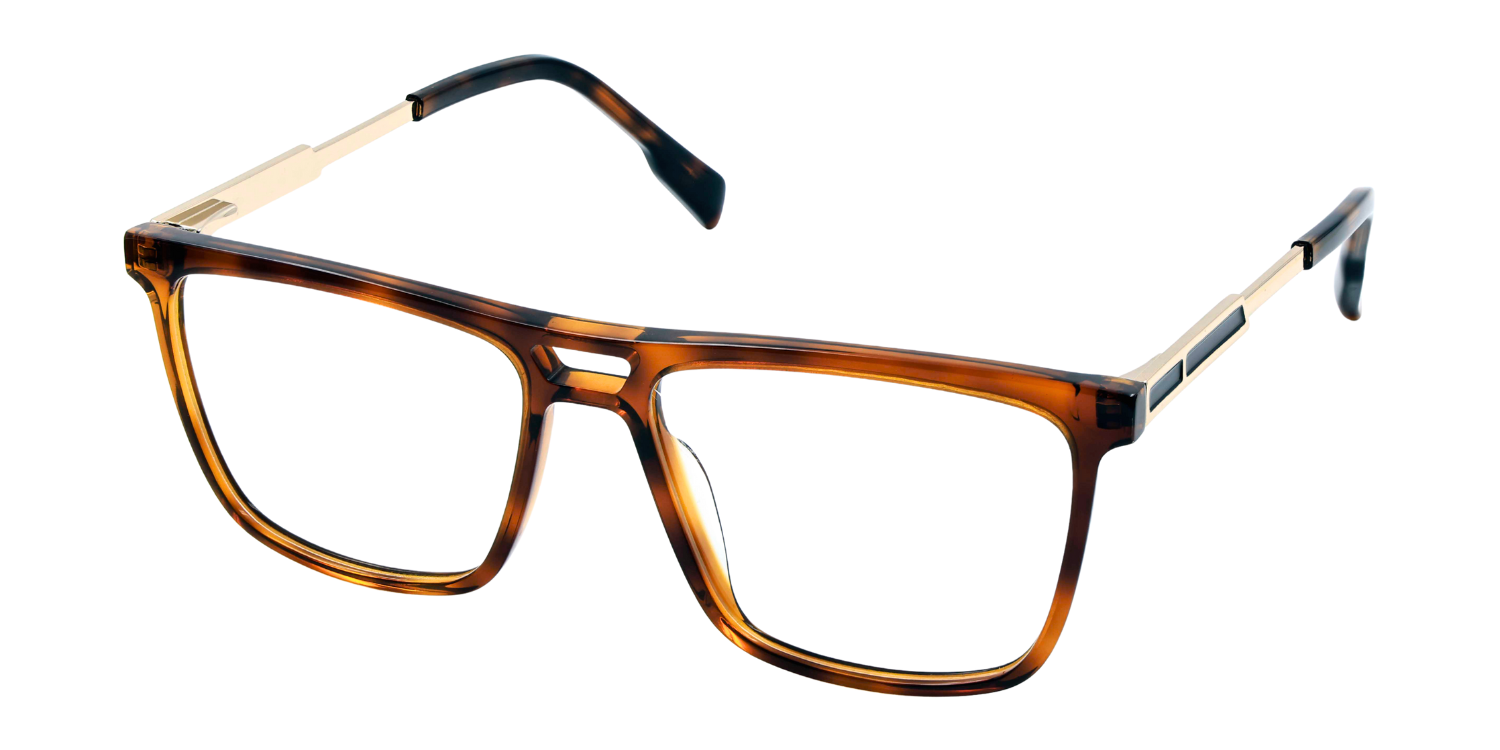 Full Rim Double Bridge Square Classic Eyeglasses RDA10142