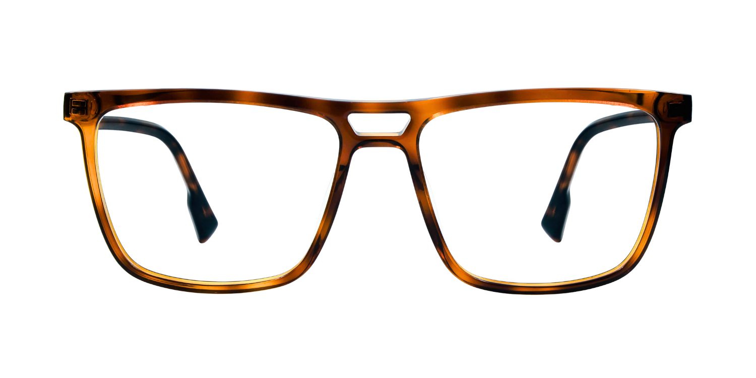 Full Rim Double Bridge Square Classic Eyeglasses RDA10142