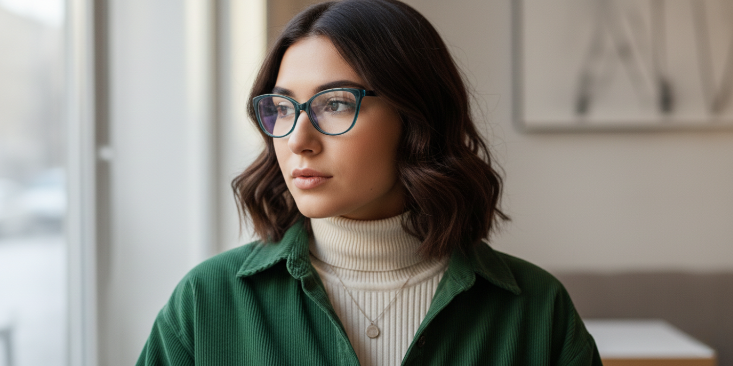 Full Rim Cat Eye Classic Eyeglasses RDA10188