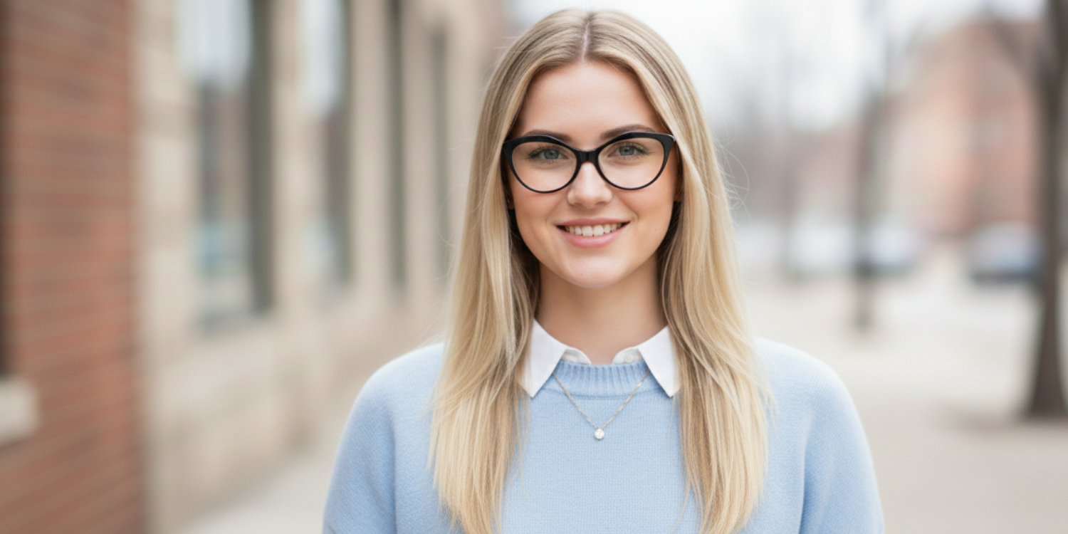 Full Rim Cat Eye Classic Eyeglasses RDA10192