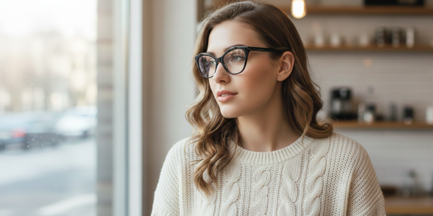 Full Rim Cat Eye Classic Eyeglasses RDA10192