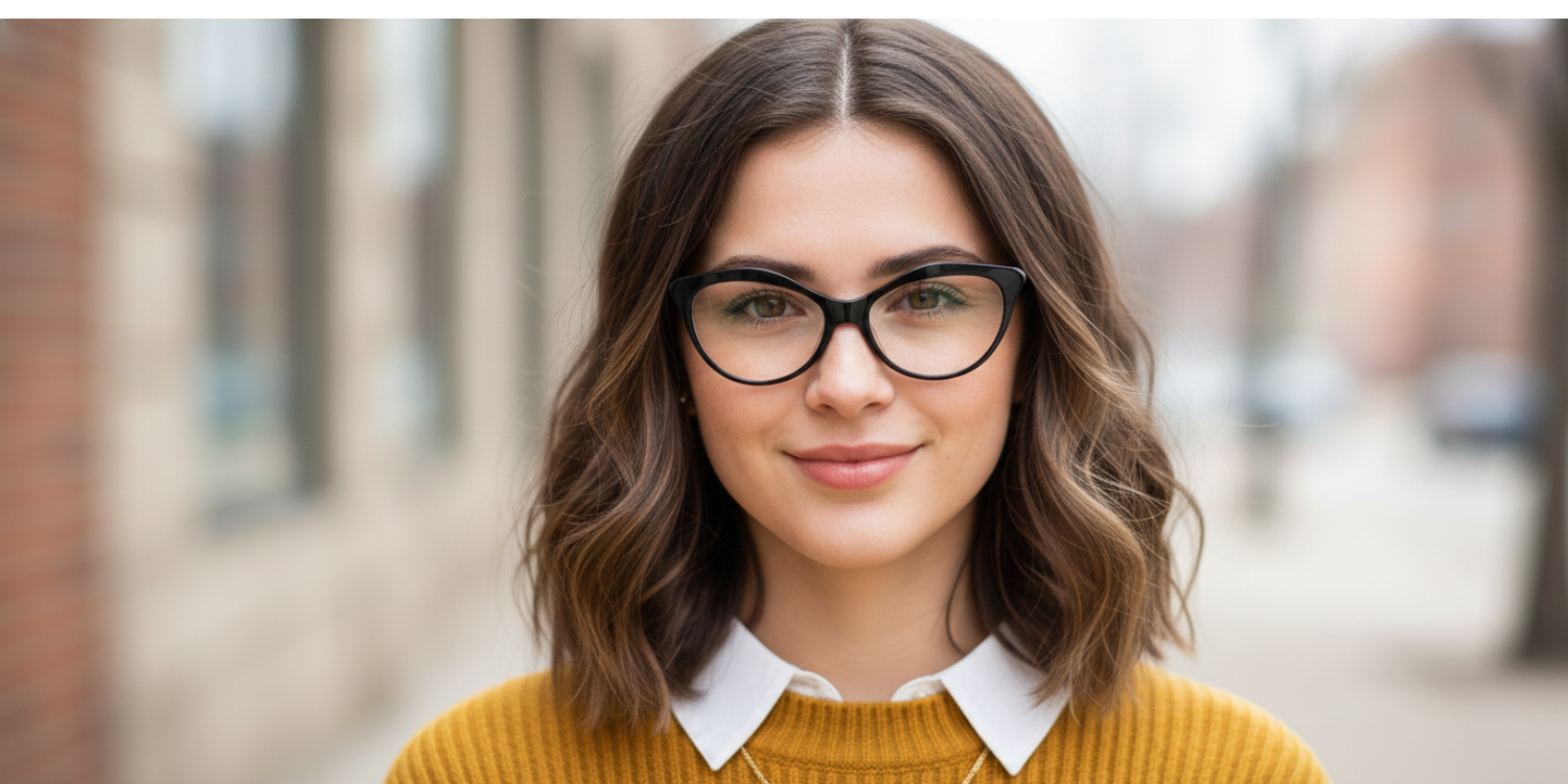 Full Rim Cat Eye Classic Eyeglasses RDA10192