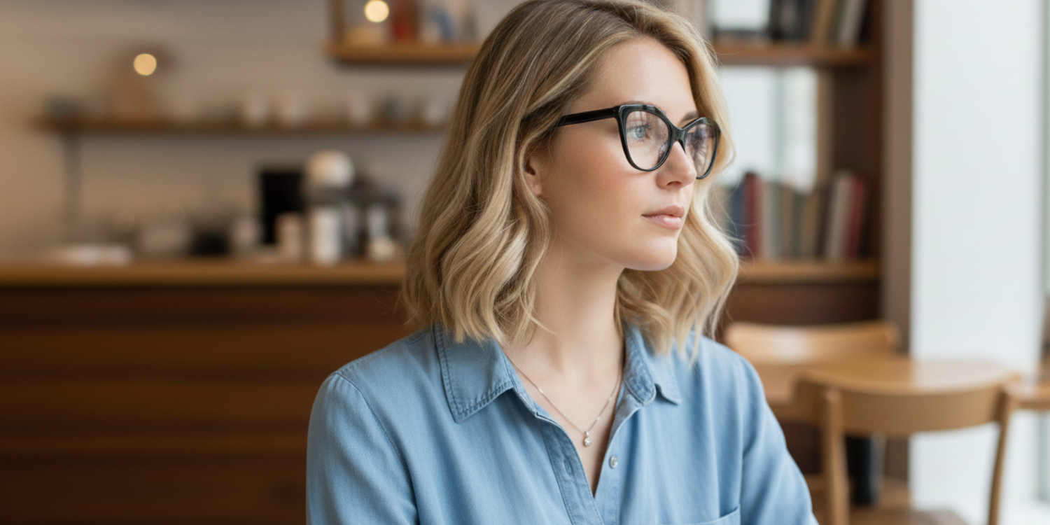 Full Rim Cat Eye Classic Eyeglasses RDA10192