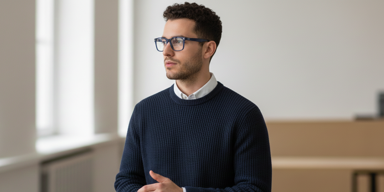 Full Rim Square Classic Eyeglasses RD A10215