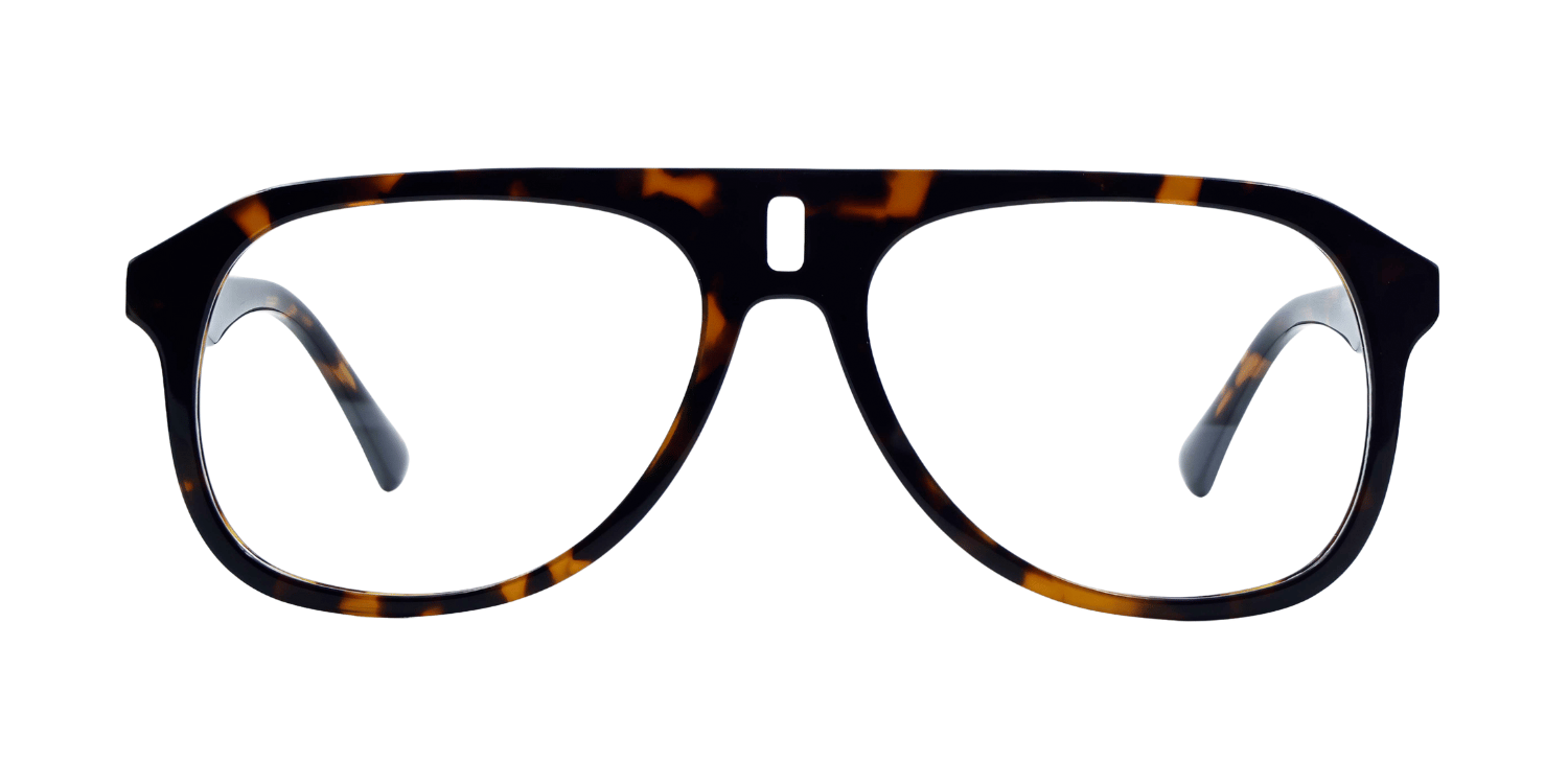 Full Rim Double Bridge Aviator Classic Eyeglasses RD R4379VF