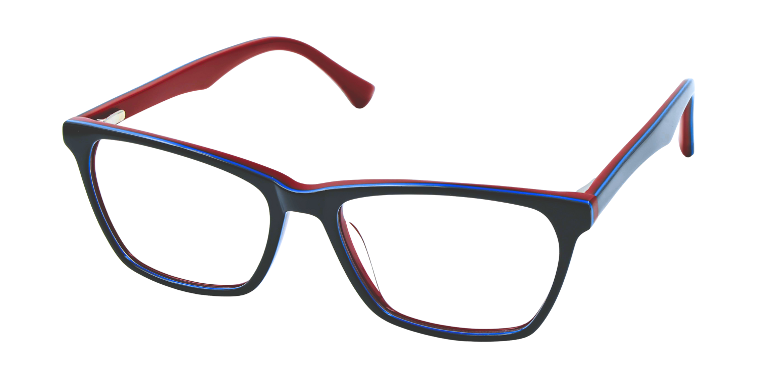 Full Rim Rectangle Classic Eyeglasses RDR7053F