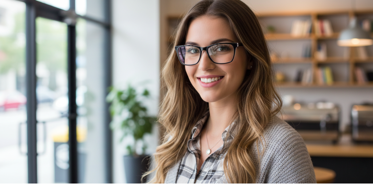 Full Rim Rectangle Classic Eyeglasses RDR7053F