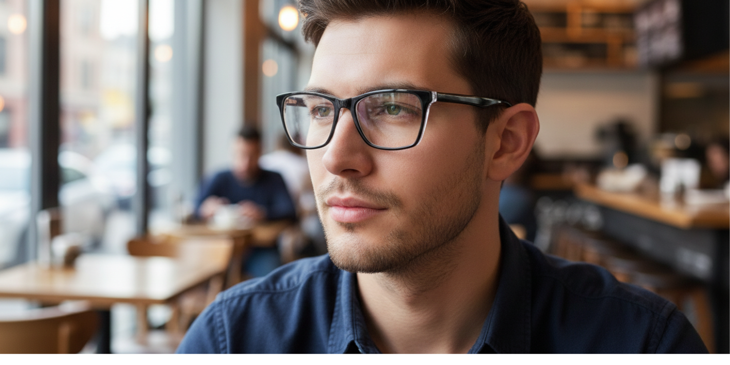 Full Rim Rectangle Classic Eyeglasses RDR7053F