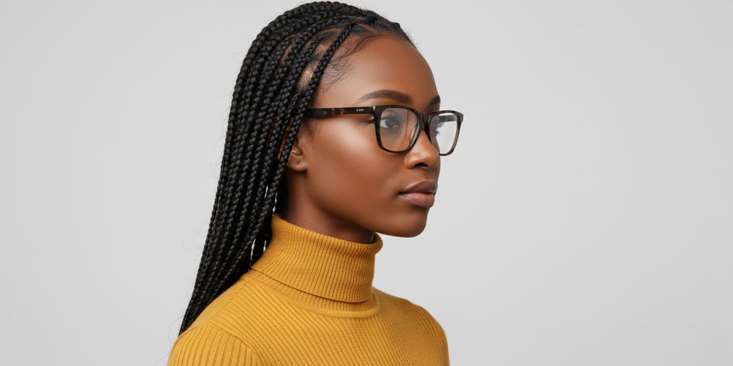 Full Rim Rectangle Classic Eyeglasses RDR7053F