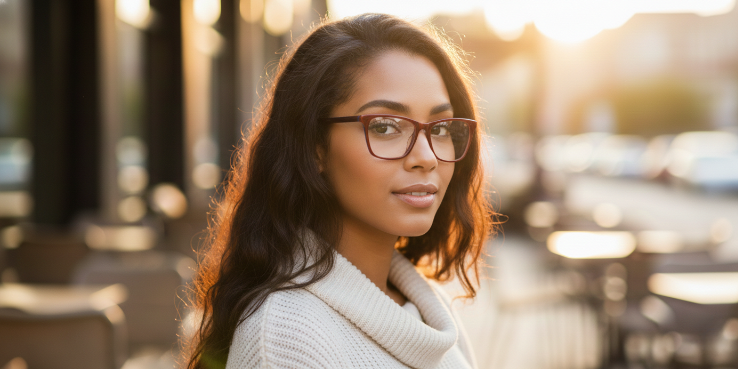 Full Rim Rectangle Classic Eyeglasses RDR7053F