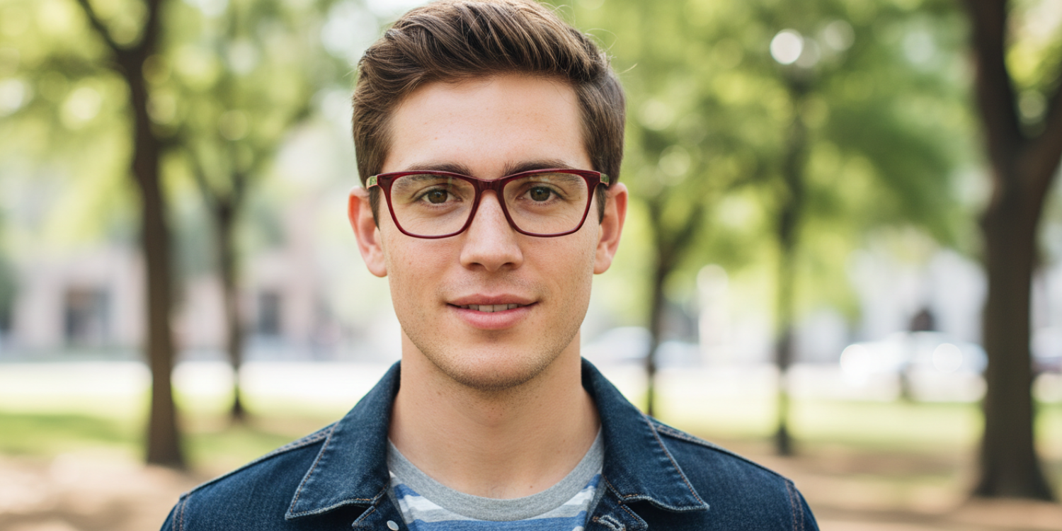 Full Rim Rectangle Classic Eyeglasses RDR7053F