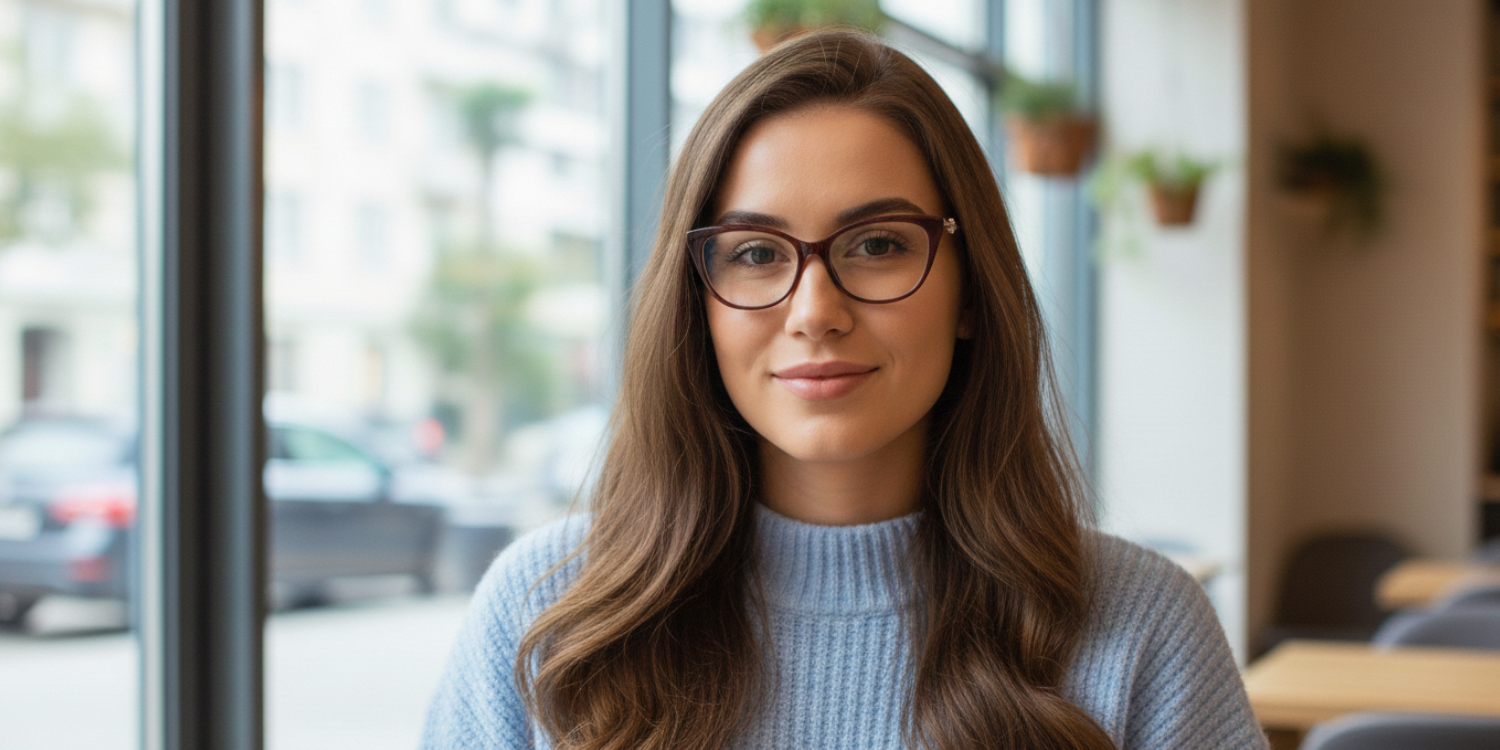 Full Rim Cat Eye Classic Eyeglasses RD A10131